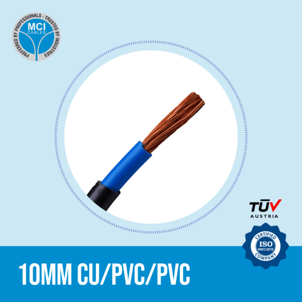 10MM CU PVC PVC solar cable