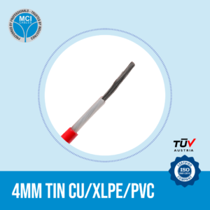 4MM TIN CU XLPE PVC solar cable