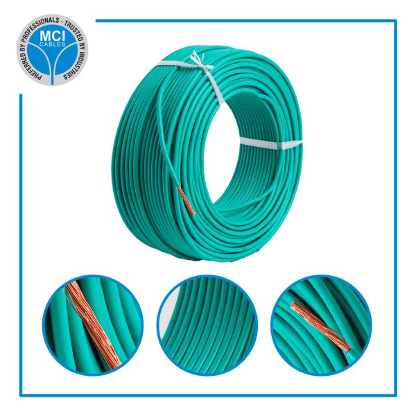 4mm copper pvc solar wire blue