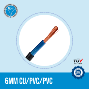 6MM CU/PVC/PVC Solar cable