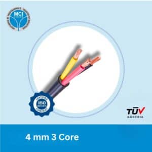 4 mm 3 Core Cable flexible multi core cable