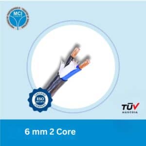 6mm 2 core multi core cable