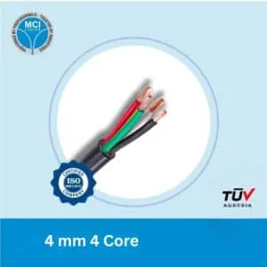 4mm 4 core multi core cable